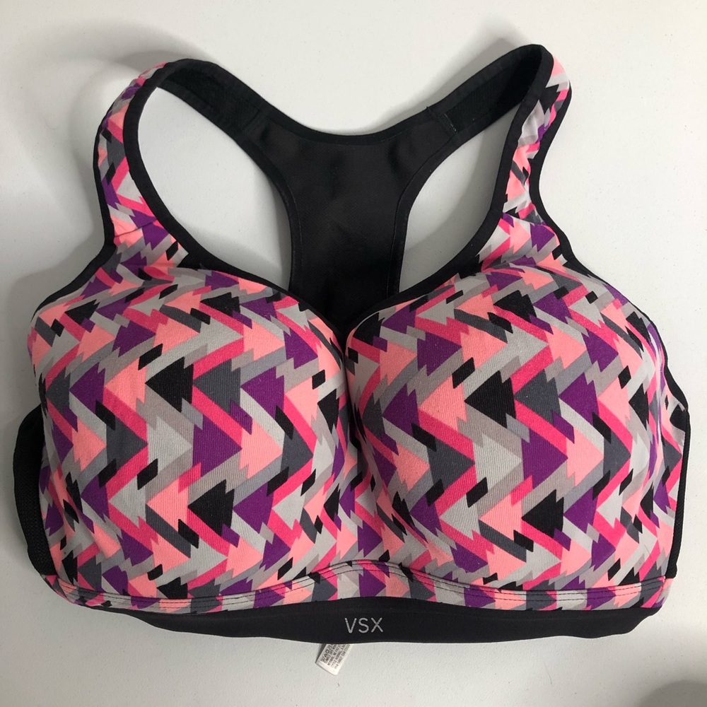 Victoria's Secret VSX Sports Bra 38DD Pink